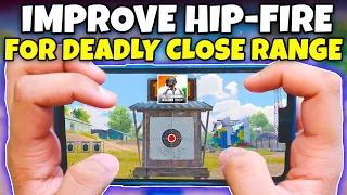 How to Improve Hipfire  | Improve Close Range Aim | Best Hipfire Sensitivity | BGMI / Pubg Mobile