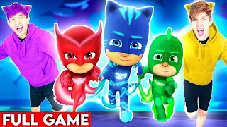 LANKYBOX Playing PJ MASKS: HEROES OF THE NIGHT! (NEW GAME *FULL GAMEPLAY WALKTHROUGH*)