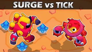 SURGE vs TICK | Héroe VS Villano 2 | Brawl Stars