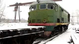 Тепловоз ТЭ2 506 железные дороги СССР