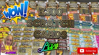 💫💫💫  £300 Scratch Cards LIVE 💫💫💫 @supersmileyscratchcards