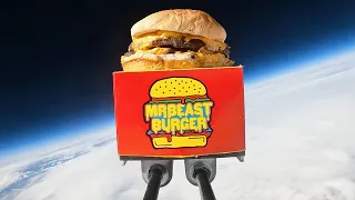 I Sent A MrBeast Burger To Space!