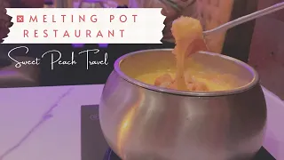 5 Course Meal Dinner | Melting Pot Restaurant Review | Dinner Night Review | Sweet Peach Travel