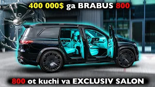 BRABUS GLS - 800 ot kuchi va noyob salon