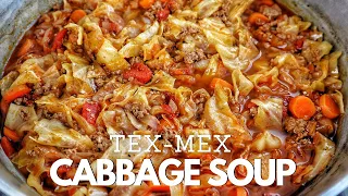 Make Cabbage Soup Taste AMAZING with this Secret Tex-Mex Twist!