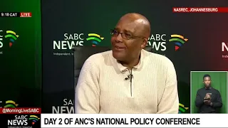 ANC's Policy Conference I NEC Member Aaron Motsoaledi talks about the Immigration policy