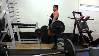 Sumo deadlifts 180kg x5