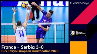 #RoadToTokyo | France vs Serbia 3-0 - Match highlights
