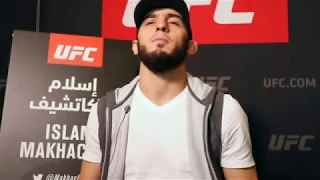 UFC 242, Ислам Махачев vs Дави Рамос, интервью перед боем