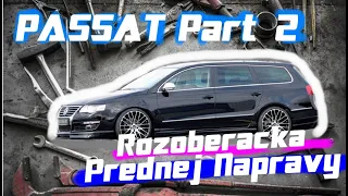 Passatik B6 - Predná náprava musí dole keď už tak už v domácich podmienkach