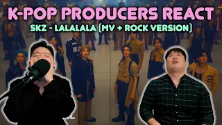 Musicians react & review ♡ SKZ - 락 (樂) LALALALA (MV & Rock Version)