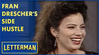 Fran Drescher Shows Off Her Side Hustle | Letterman