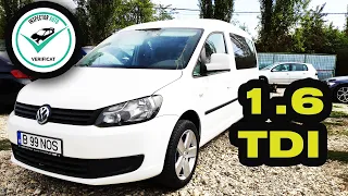 VW Caddy MAXI 1.6 TDI 105hp SH (2012) - Verificare masina second hand