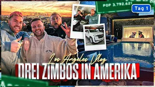 Die ZIMBOS auf dem WEG nach LAS VEGAS 🇺🇸 Die Ankunft in Los Angeles 😍