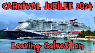 Boarding the Carnival Jubilee | Galveston Texas | 2024