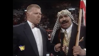 Bob Backlund welcomes The Iron Sheik back to the WWF on Raw (1996)