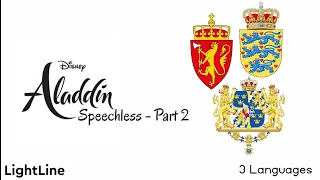 Aladdin (2019) - Speechless (Part 2) (Scandinavian Queens // 3 Languages)