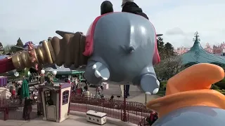 Dumbo the Flying Elephant Onride at Disneyland Paris