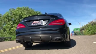 Mercedes-Benz CLA250 w/ ARMYTRIX Catless Valvetronic Exhaust, loud rev, hard acceleration sound!