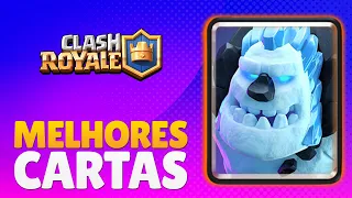 10 MELHORES CARTAS DO CLASH ROYALE! TEMPORADA 40