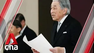 Outgoing Japanese emperor Akihito performs main abdication ceremony