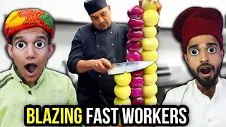 Villagers Amazed by the Fastest and Most Skillful Workers Ever! Tribal People React