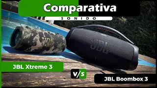 La mejor opcion para este verano ⛱️☀️ | JBL Xtreme 3 vs JBL Boombox 3 | Comparativa | Español 🟠