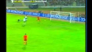 2001 (June 6) Albania 0-Germany 2 (World Cup Qualifier) (German Commentary).avi