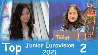 Junior Eurovision 2021 Top 2!!!