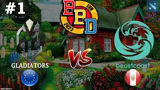 ГЛАВНЫЙ МАТЧ ДНЯ! | Gladiators vs Beastcoast #1 (BO2) BetBoom Dacha