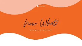 Now What? Part 1 - Pastor Carmelo "Mel" B. Caparros II