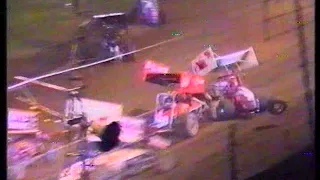 Garry Brazier & Gavin Migro Crash - Claremont Speedway