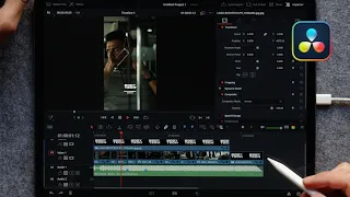 Editing a Cinematic TikTok Video on iPad! – DaVinci Resolve