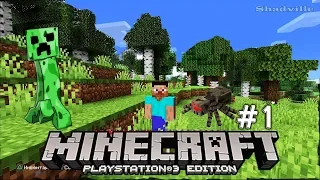 Мое первое выживание ☀ Minecraft (PS4) Прохождение #1