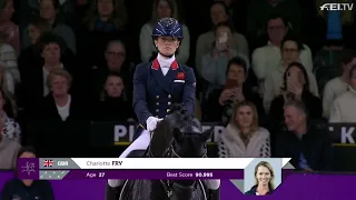 Charlotte Fry & Glamourdale | FEI World Cup Dressage Freestyle