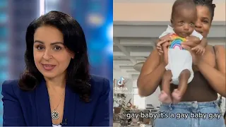 Lefties losing it: Sky News host reacts to mum calling for her newborn baby to be gay