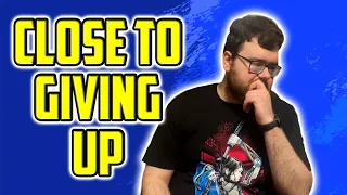 Why I Feel Like Giving Up