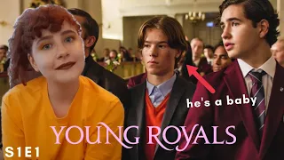 young royals - 1x01 reaction 'SIMON IS AN ACTUAL ANGEL AND WILHELM IS BABIE'