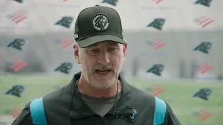 Frank Reich talks about player performance during mini camp and how his staff is coming together