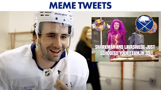 "Can You Send That To Me?" | Buffalo Sabres Players Rate Fan-Made Memes