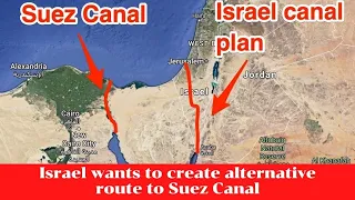 Israel wants to create alternative route to Suez Canal: An atomic bomb may be used!