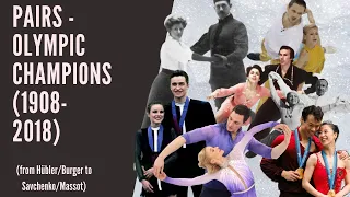 Pairs - Olympic Champions (1908-2018)