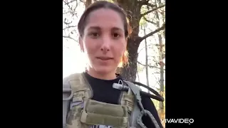 Girls from the Georgian Legion fighting on the front line in Ukraine.