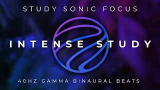 Intense Study 40Hz Gamma Brainwaves Binaural Beats for Increasing Productivity and Focus (Remaster)