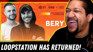 Reaction to Bery 🇫🇷 | GRAND BEATBOX BATTLE 2021: WORLD LEAGUE | Tag Team Loopstation Elimination