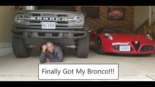 Garage Update: My 2021 Ford Bronco Is Here!!