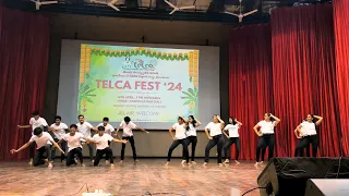 || FRESHERS DANCE PREFORMANCE || TELUGU SONGS || TELCA FEST 2024 || IIT BOMBAY ||