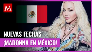 Madonna reagenda conciertos en México; aquí te decimos cuáles son las nuevas fechas