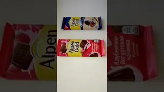 Что вкуснее? Alpen Gold OREO классический чизкейк или Alpen Gold Клубничное йогуртовая начинка