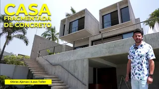 CASA de CONCRETO FRAGMENTADA en un LAGO | OBRAS AJENAS | LAVA TALLER